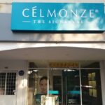Storefront with signboard and glass entrance, Celmonze Sdn Bhd, Petaling Jaya