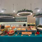 Buffet spread on a table in a dining area, Dalca Kitchen, Kuala Lumpur