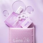 Contact lens packaging and lens case in mailer, Lens 26 大马现货美瞳店, Seri Kembangan