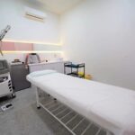 Treatment room with bed and laser machine, M Touch Clinic, Petaling