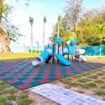 Outdoor children's playground near the beach, Pacific Regency Beach Resort Port Dickson, Port Dickson