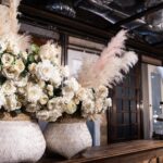 Floral arrangements decorating a venue interior, Sub International Makeup & Nail, Subang Jaya