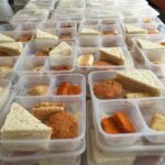 Boxed sandwiches and snacks arranged for catering, The Big Rajah Food Caterers Sdn Bhd, JALAN JENJAROM